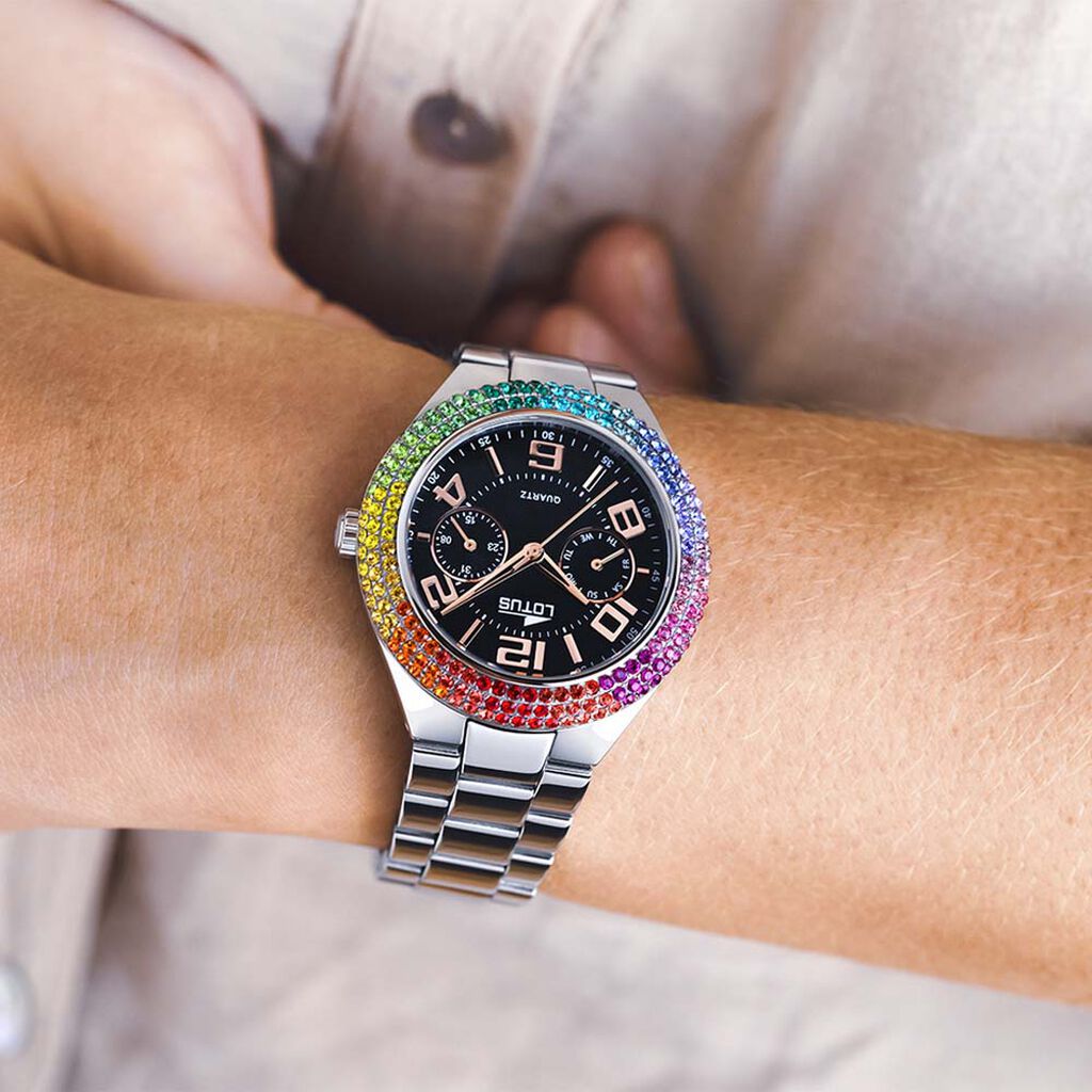 Montre Lotus Bliss Noir