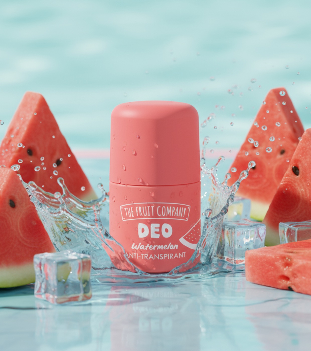 The Fruit Company - Desodorante Antitranspirante Soft Touch - Watermelon