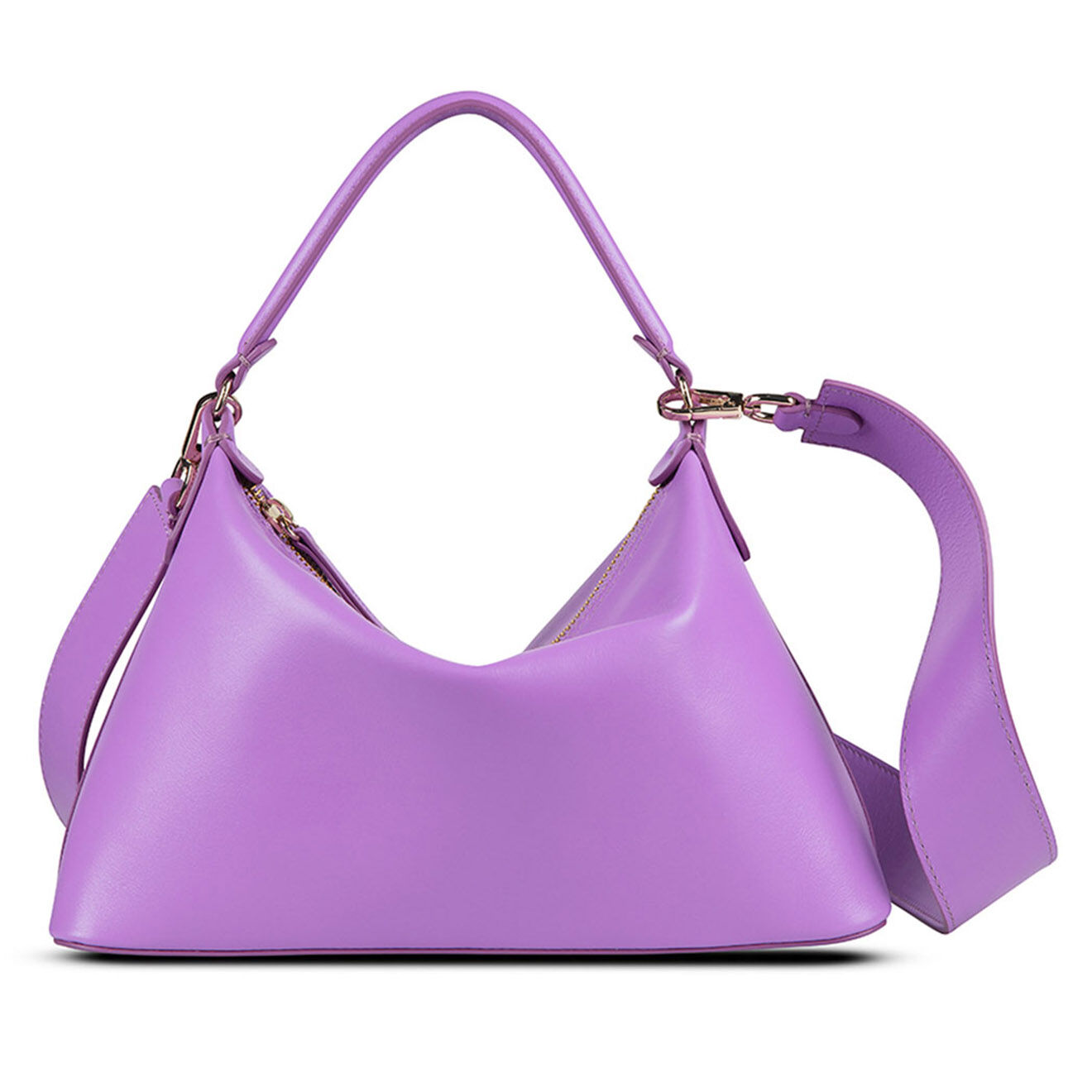 Leonie Hanne x Liu-Jo Sac à main en Cuir Hobo Leonie Hanne X Liu Jo violet - 26x17x10 cm