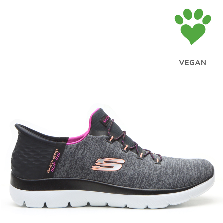 Skechers Slip-ins: Summits – Dazzling Haze | NOIR (femme)
