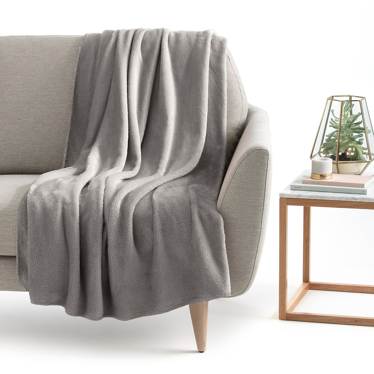 LA REDOUTE INTERIEURS<br>Manta polar, Suave