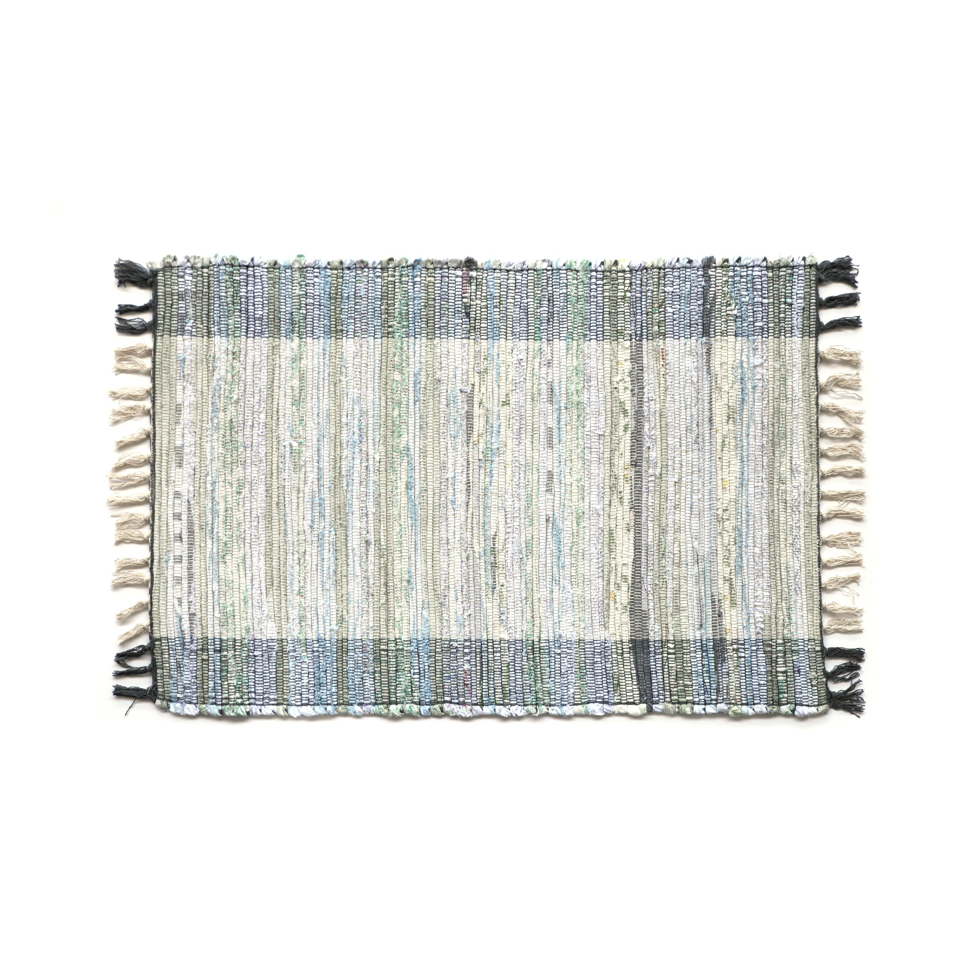 Mini-Rug 'Khamsa', grau, multicolor, T 60 cm, B 90 cm von fischer's lagerhaus