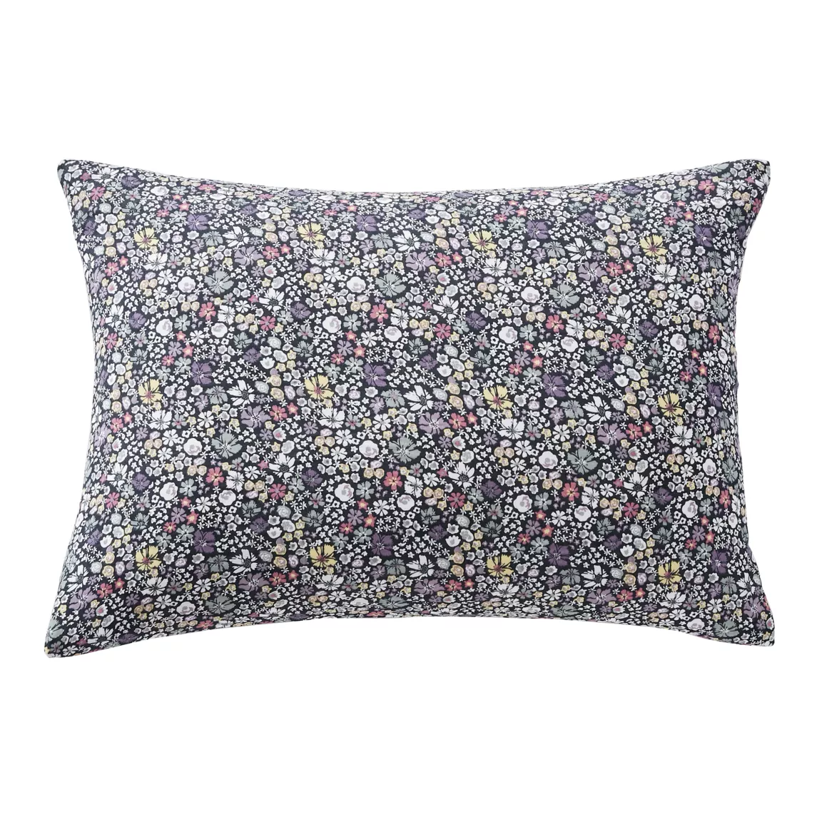 Taie d'oreiller rectangulaire gaze de coton (50 x 70 cm) Elya Violet