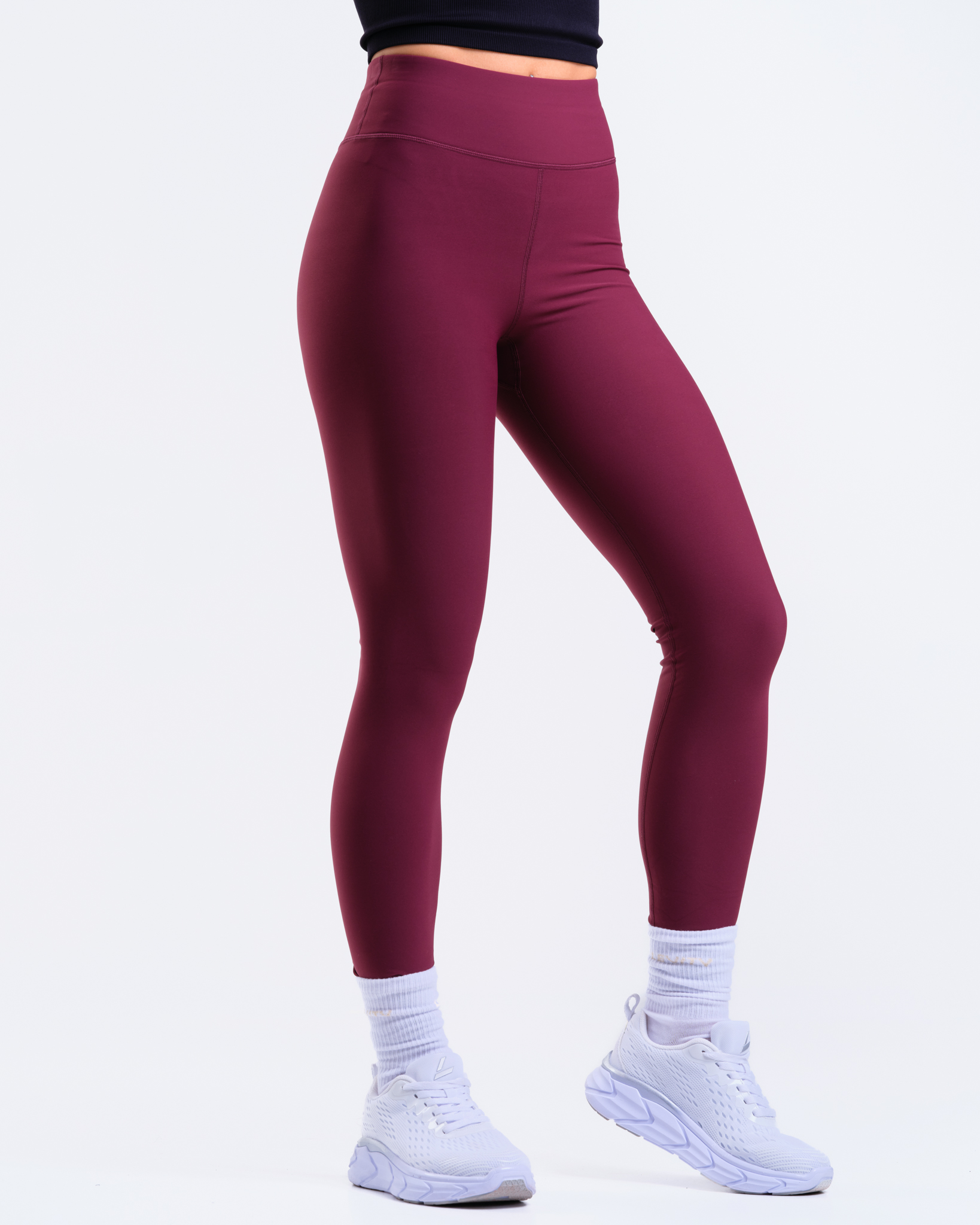 LEVITY Primary Clean Winter Tights Burgundy