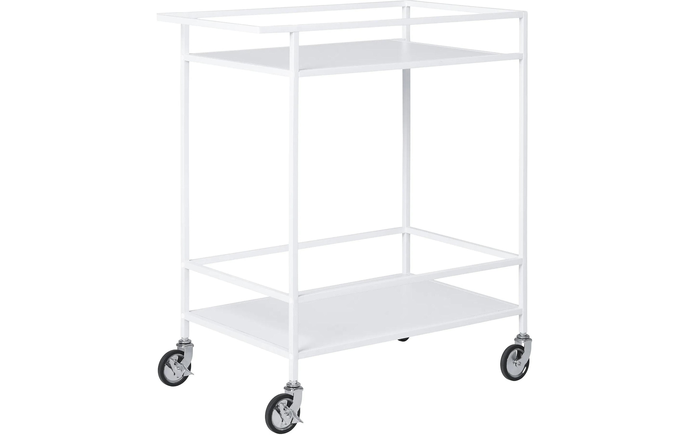 House Nordic Servierwagen »Vita 79 x 68 cm Weiss« 2 Stk. tlg.