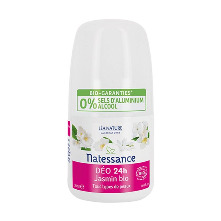 Déodorant 24h Jasmin Bio 50ml Natessance