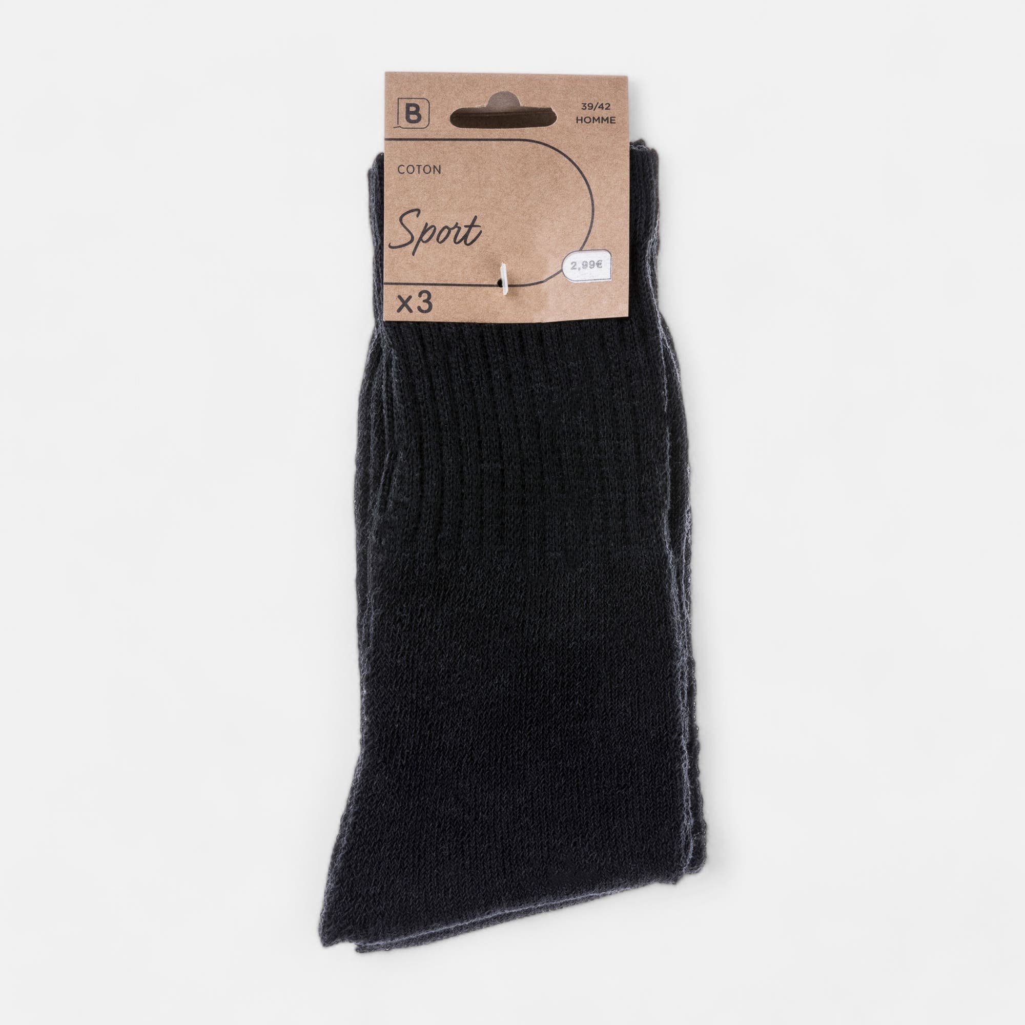 Chaussettes Homme noir