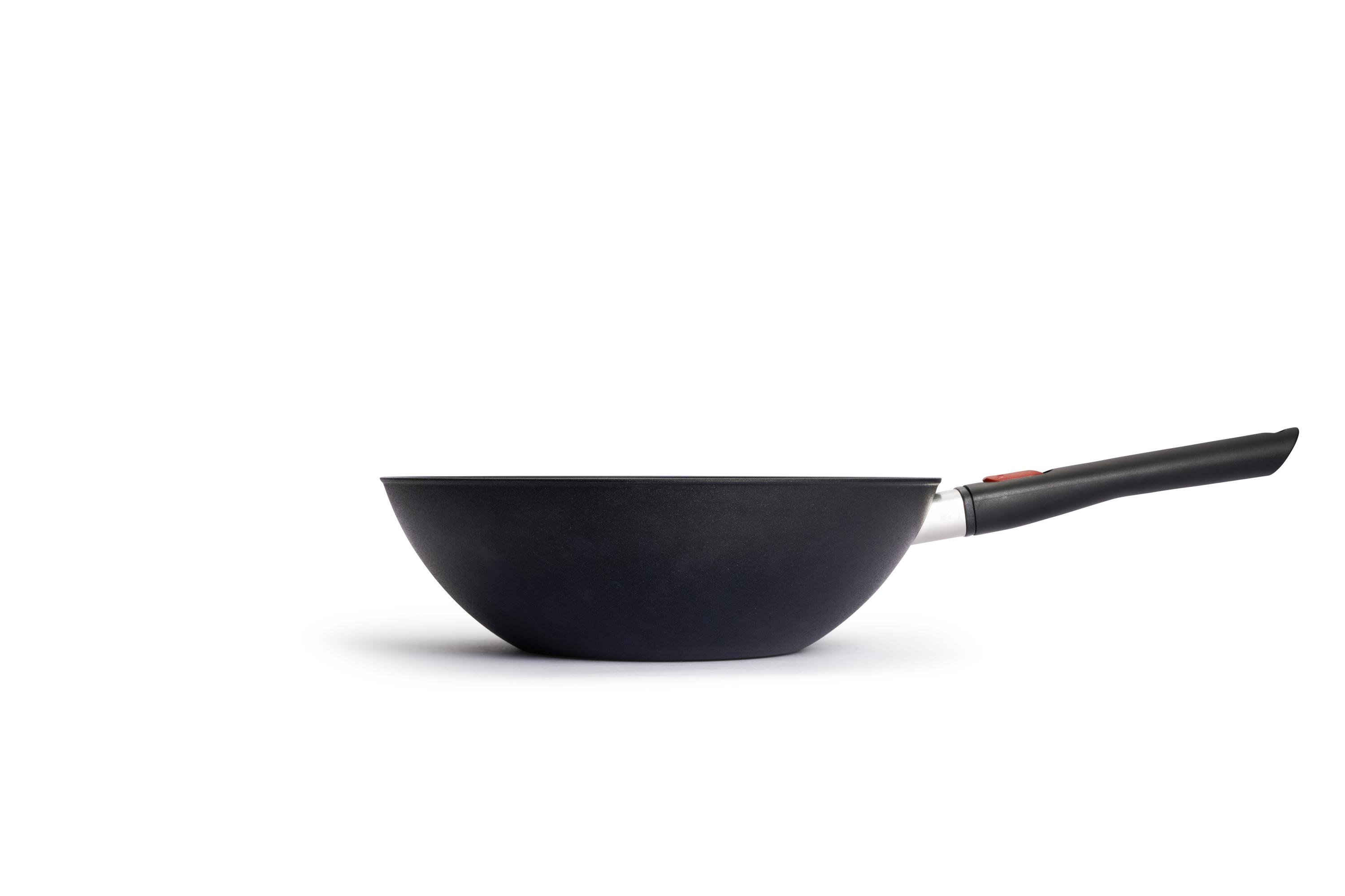Eco Lite QXR Wok - Griffart: Abnehmbarer Phenolic-Stiel