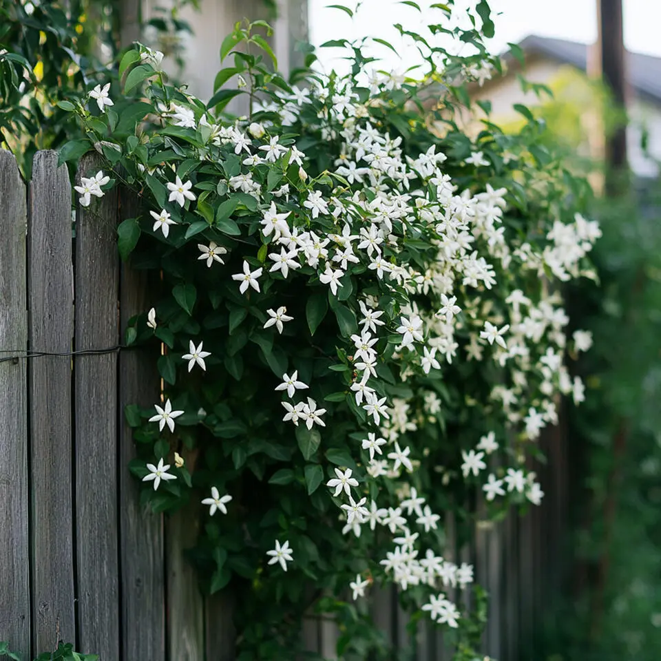 Jasmijn - Trachelospermum jasminoides - Hoogte 110-120cm - ⌀17cm