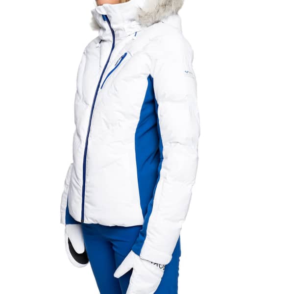 Veste de ski ROXY SNOWSTORM JK BRIGHT WHITE