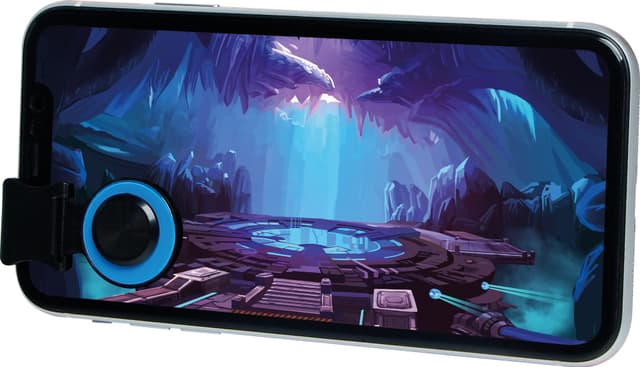 Trigger Happy clip-on tommelstick til mobiltelefon