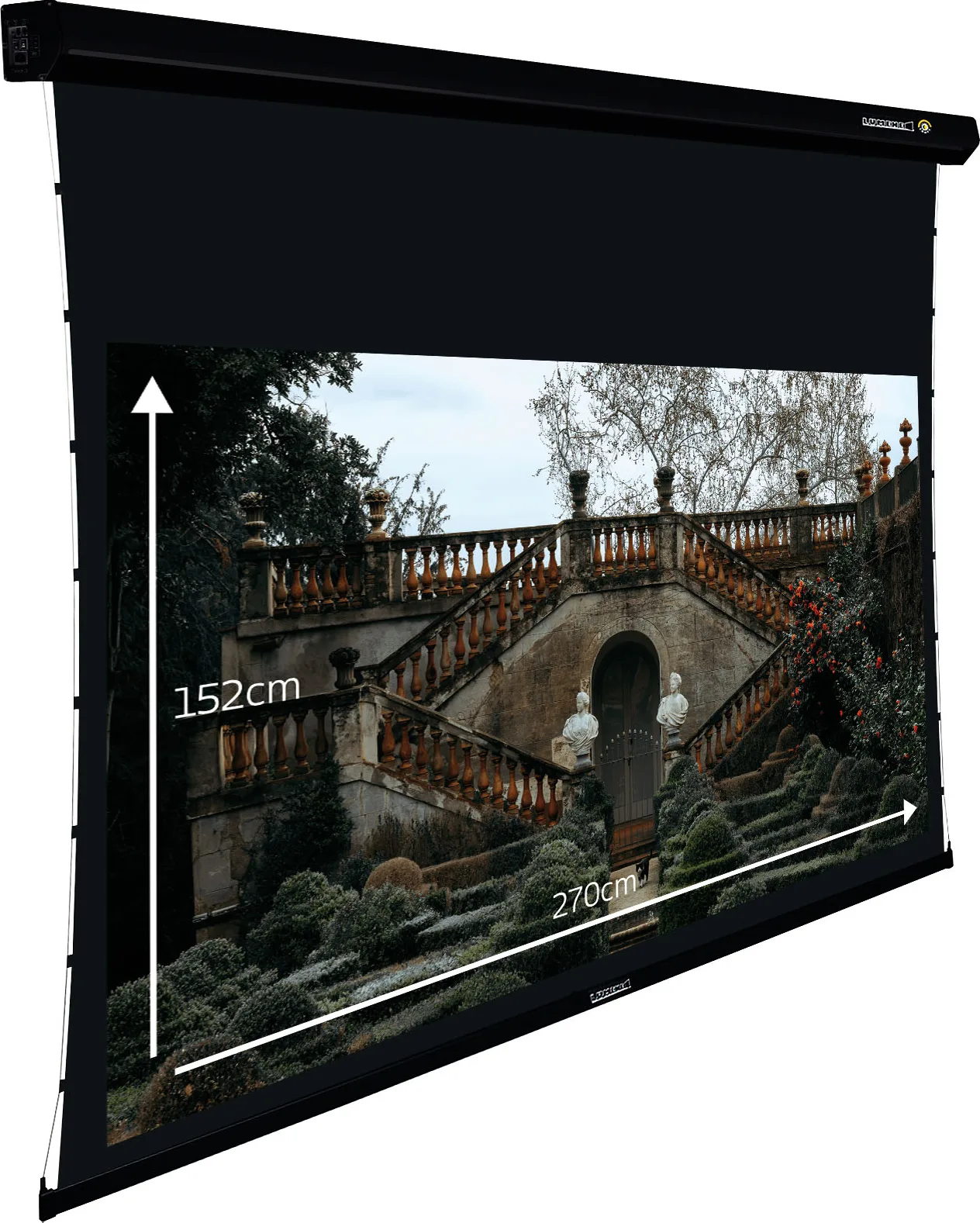Lumene Coliseum UHD 4K/8K Platinum 270C (16:9) Écrans de projection électriques