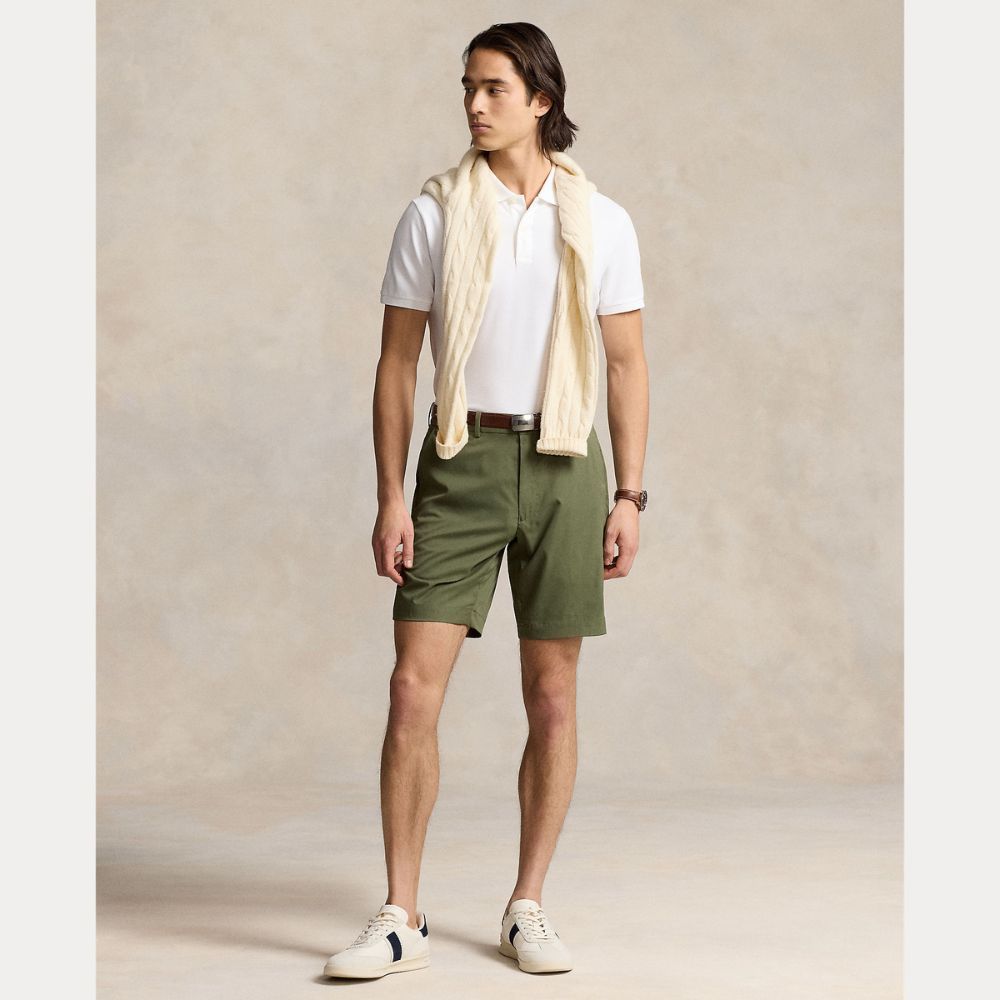 Tailored Fit Pique Herre Hvit