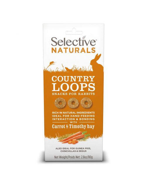 Supreme Selective Naturals Country Loops - Knaagdiersnack - 80 g