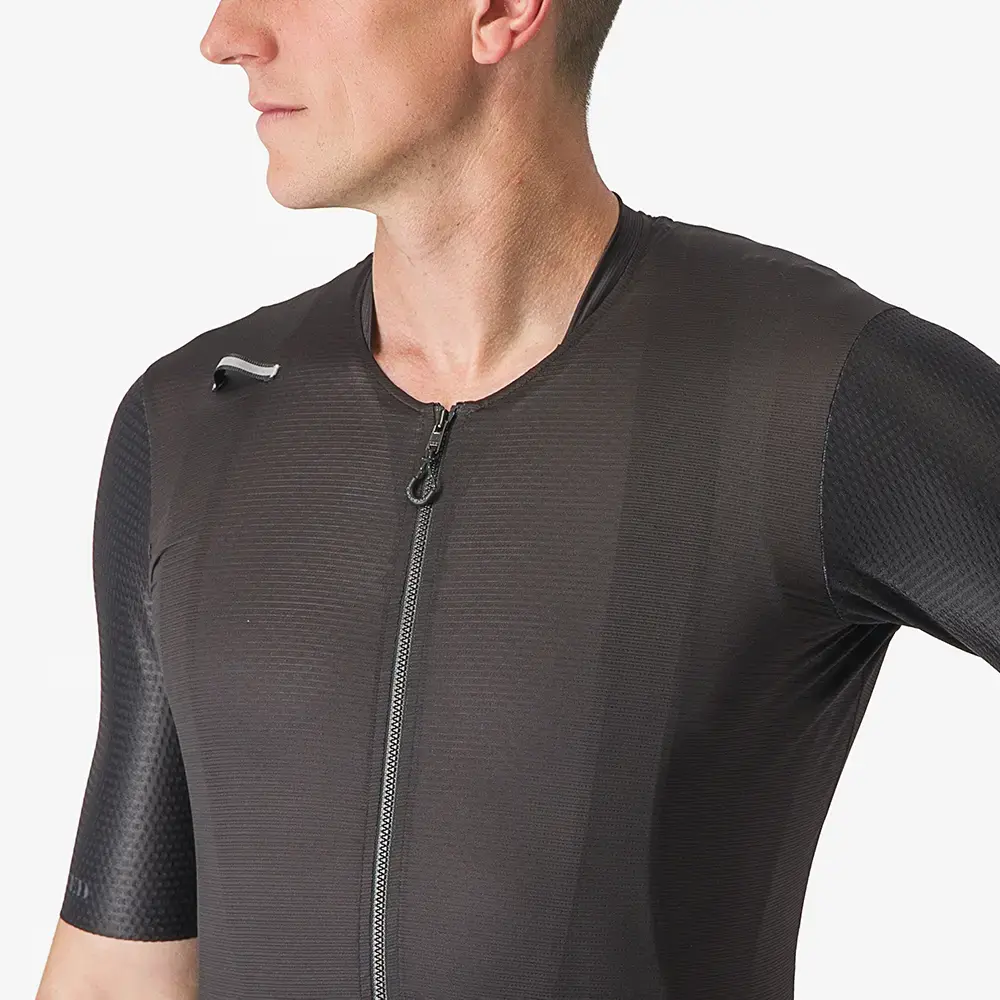 Castelli Unlimited Pro Fietsshirt Korte Mouwen Zwart Heren