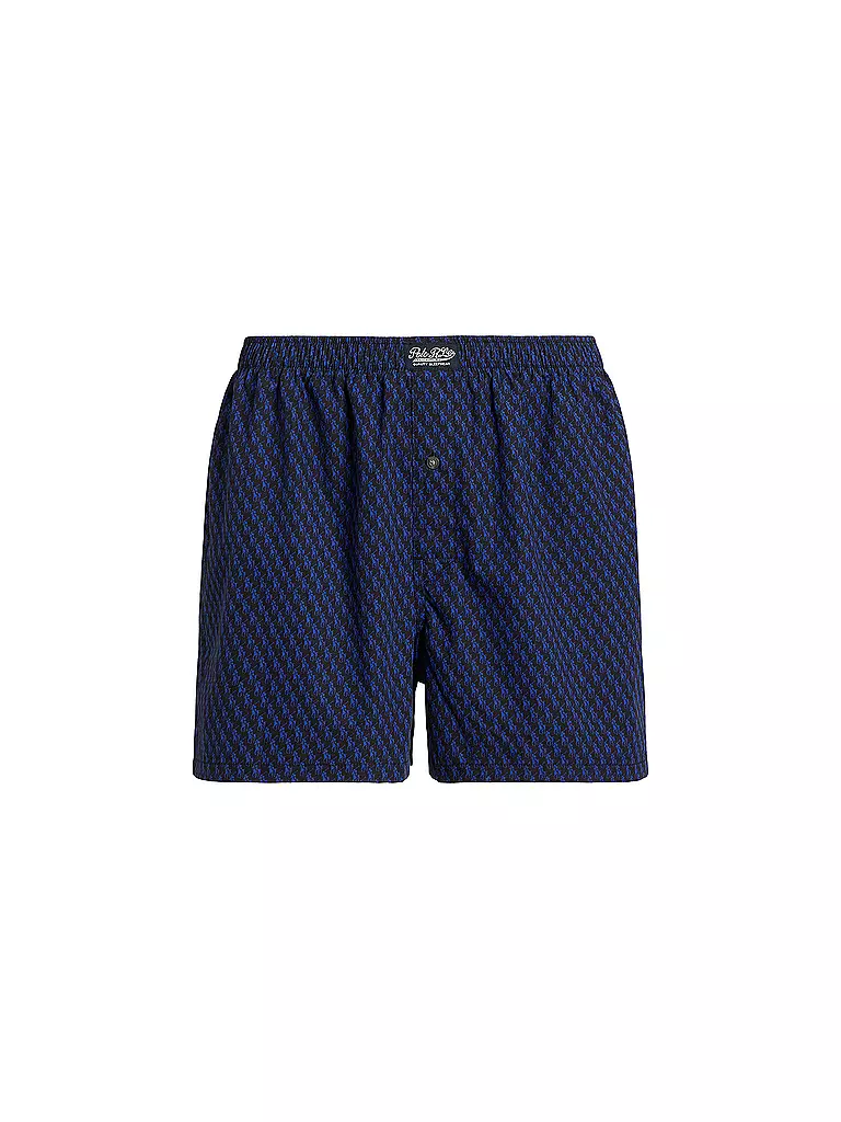 POLO RALPH LAUREN Boxershort black micro tile dunkelblau