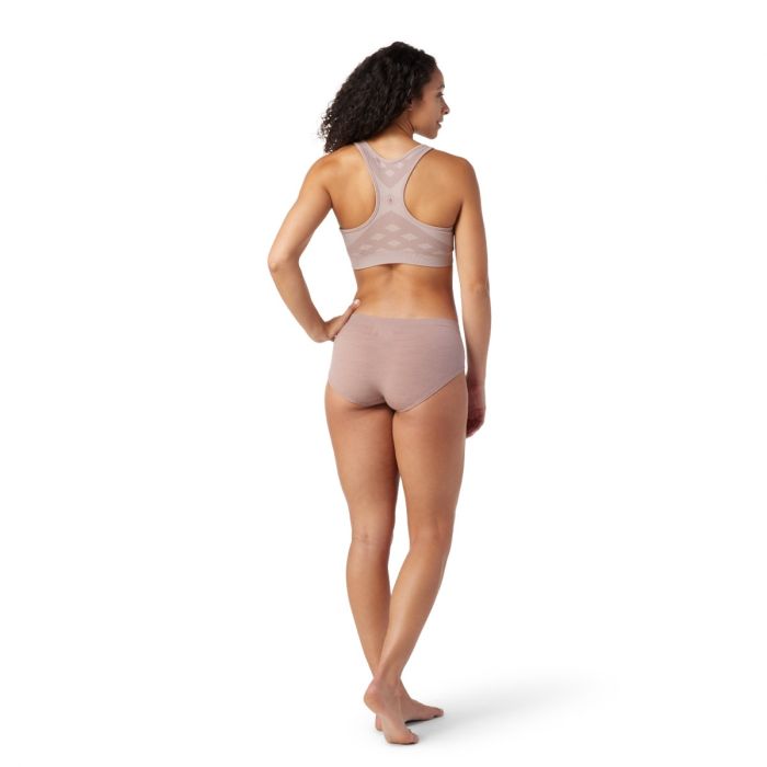 Smartwool Dame Undertøj og basislag Merino Sport Seamless Racerback Bra Brun