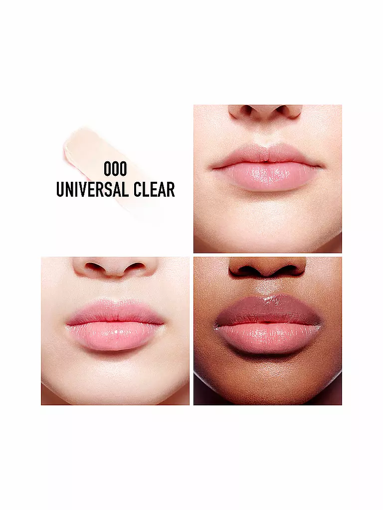 DIOR Lip Glow Farbintensivierender Lippenbalsam ( 000 Universal Clear )  transparent