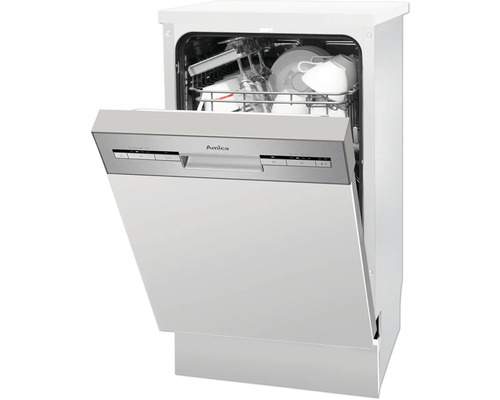 Amica EGSP 569 900 E semi-geïntegreerde vaatwasser, 45 x 89 x 64,5 cm, voor 9 couverts, 9 l, 47 dB(A)