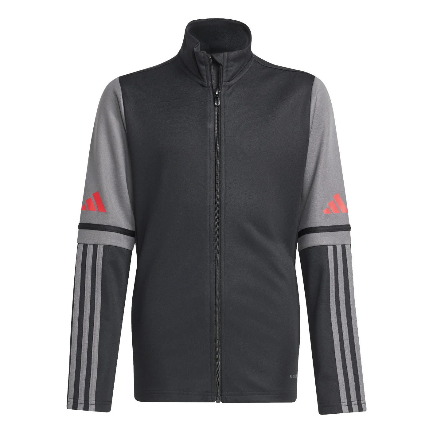 Adidas Squadra 25 Trainingsjack Kids Zwart Grijs Rood