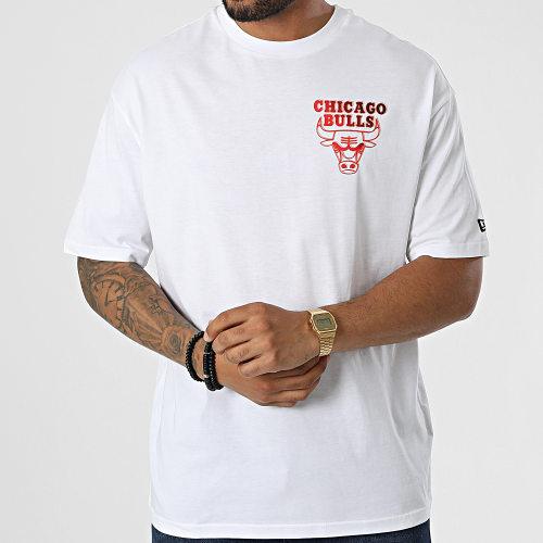 Tee Shirt Chicago Bulls 60284684 Blanc