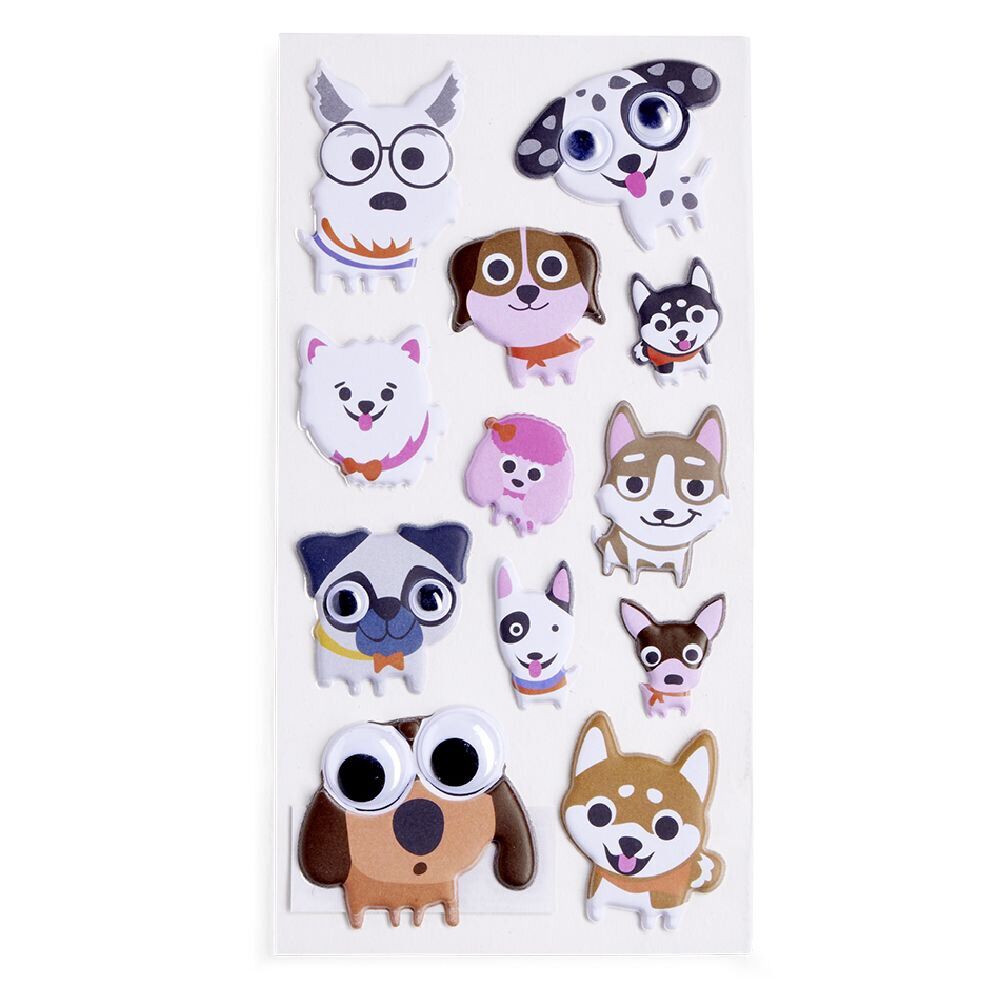Pochette de stickers fantaisie
