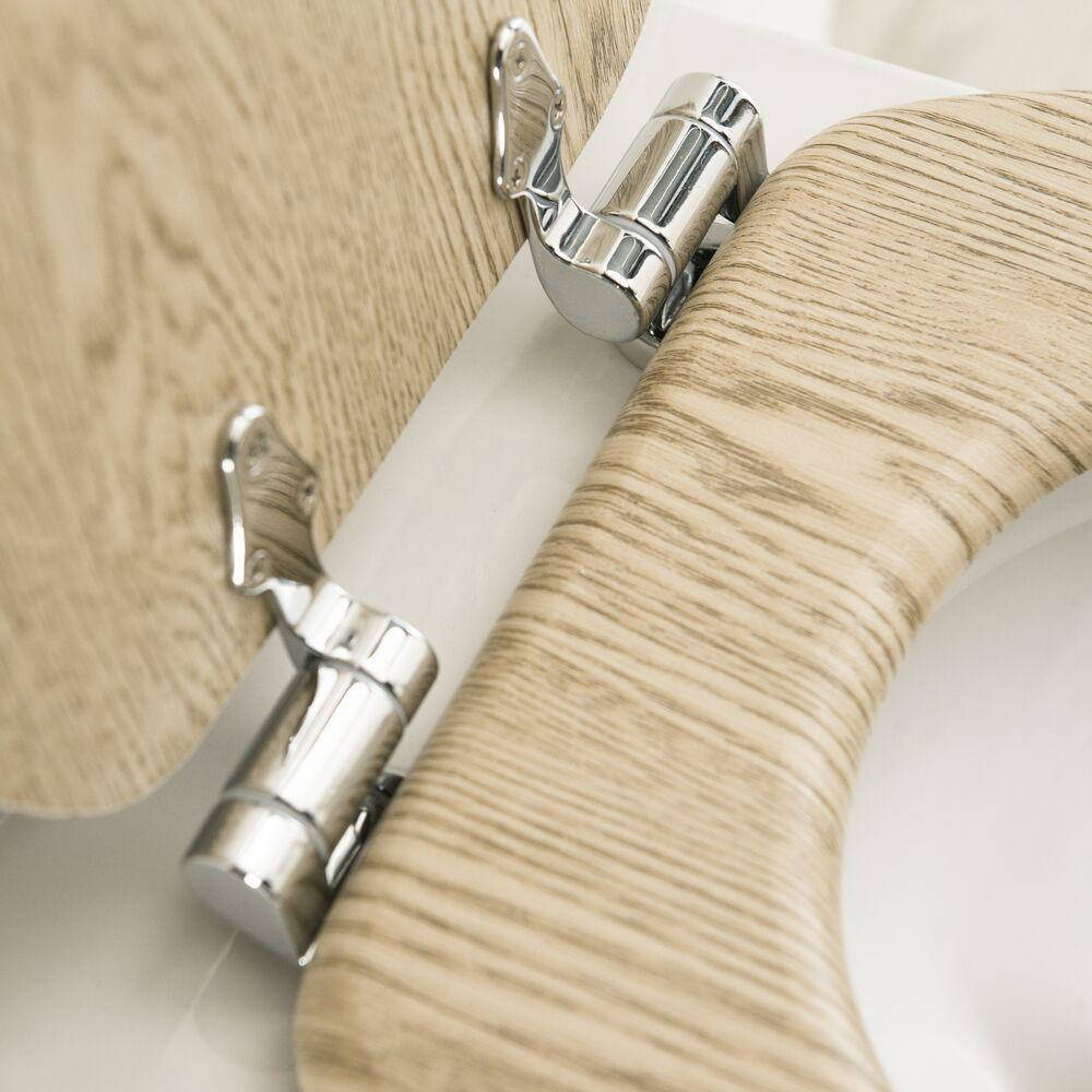 Tiger toiletbril Steigerhoutlook