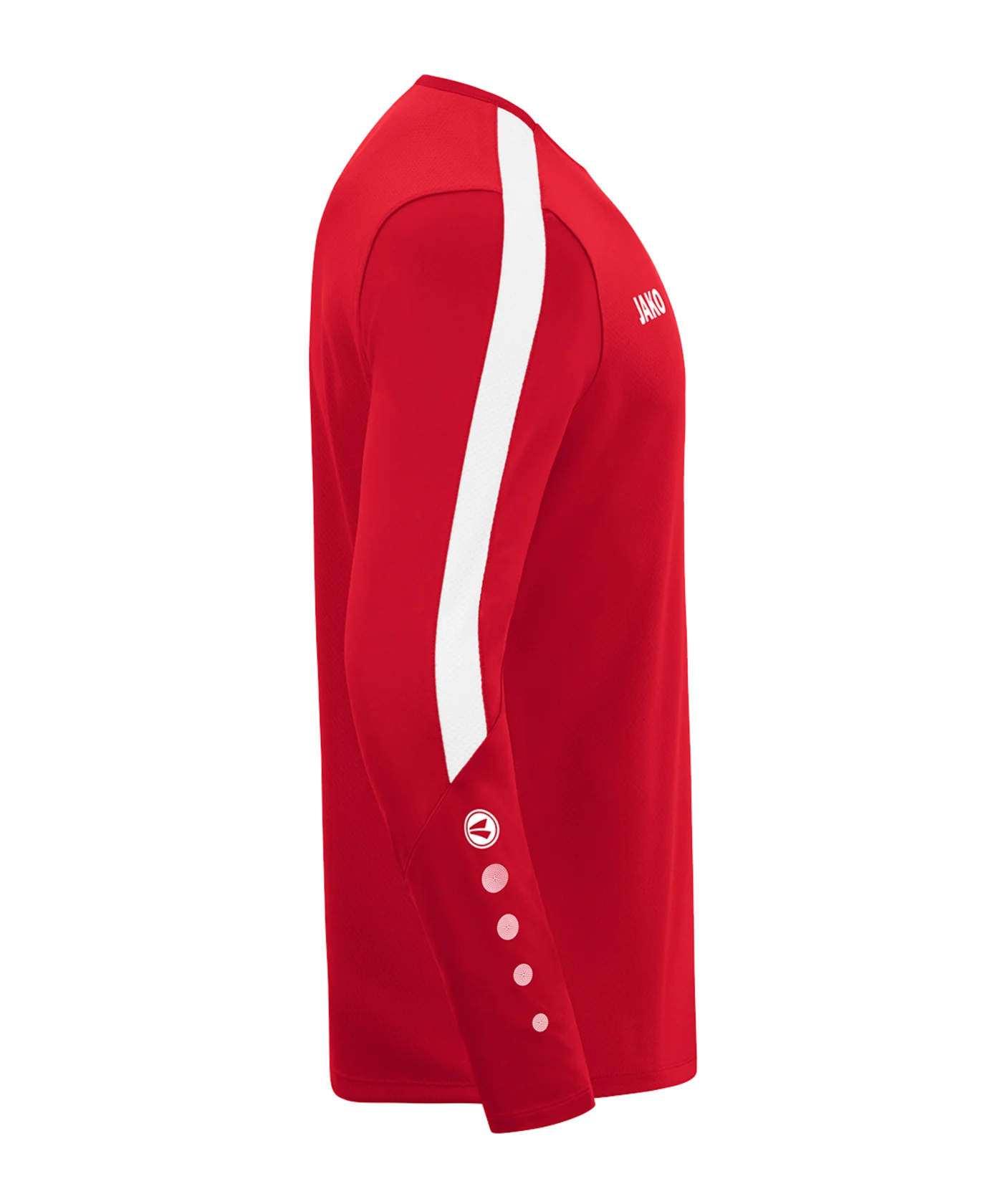 JAKO Power Sweatshirt Rot Weiss F100