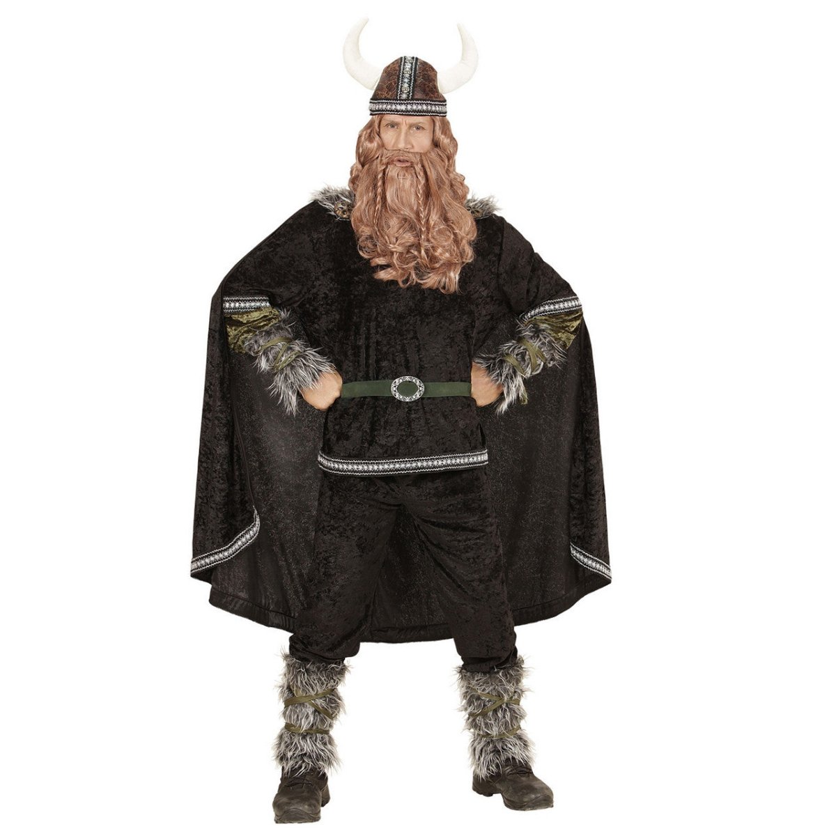 Viking Kostuum Zwart Heren