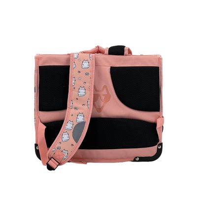 Cartable réversible Hello 35 cm - 1 compartiment - chat - Pol Fox