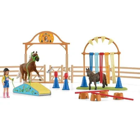 Schleich® 42481 Farm World - Pony Agility Training