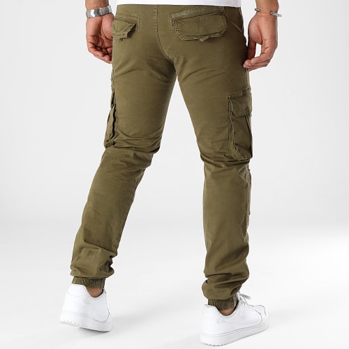 Pantalon Cargo 0389 Vert Kaki