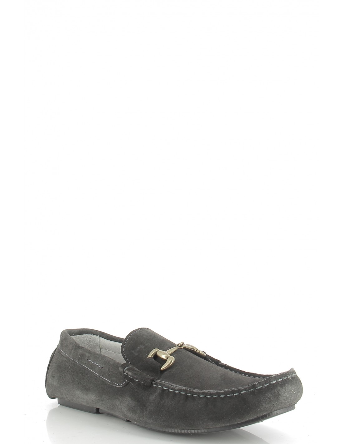hylton Mocassin Homme 80945-01 Daim Gris