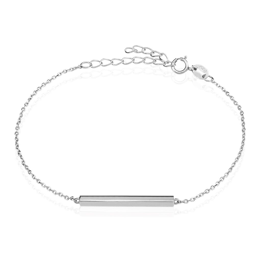 Bracelet Katell Argent Blanc