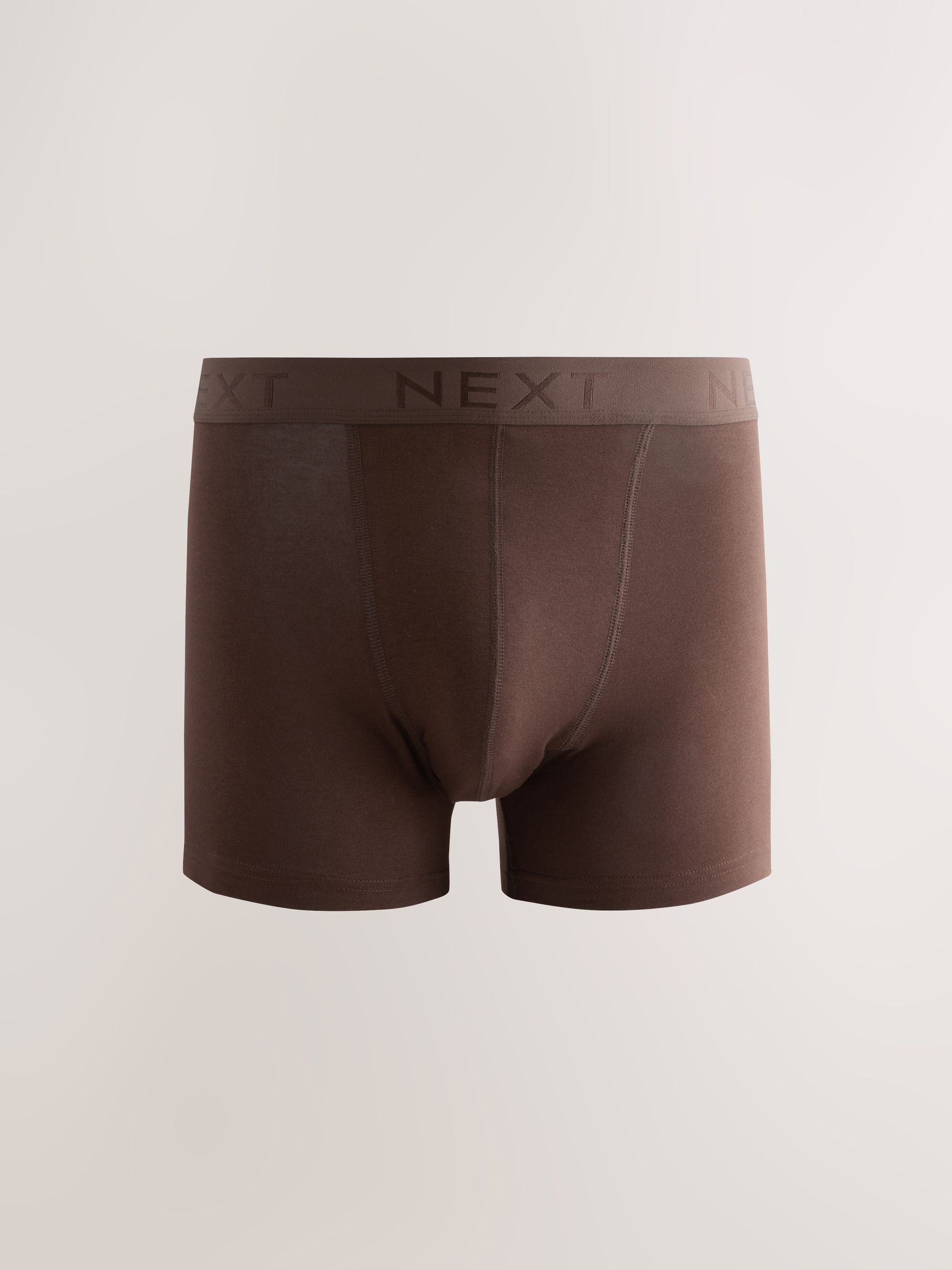 Blauw/grijs/ecru - Verpakking van 10 - Katoenrijke trunk boxers