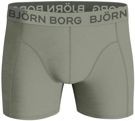 Bjorn Borg Boxers Cotton Stretch 3-Pack Groen 10002880-MP007 kopen