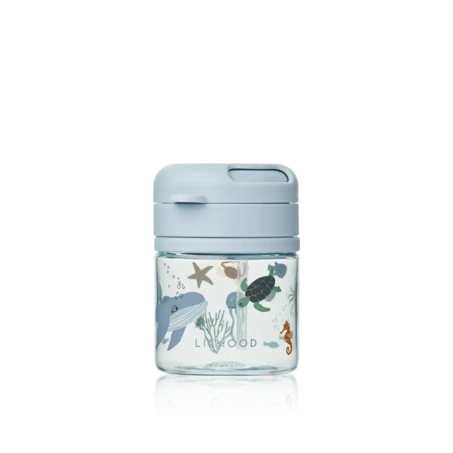 Liewood | Pavia Tritan Straw Cup 280ml | Sea creature/ Sandy