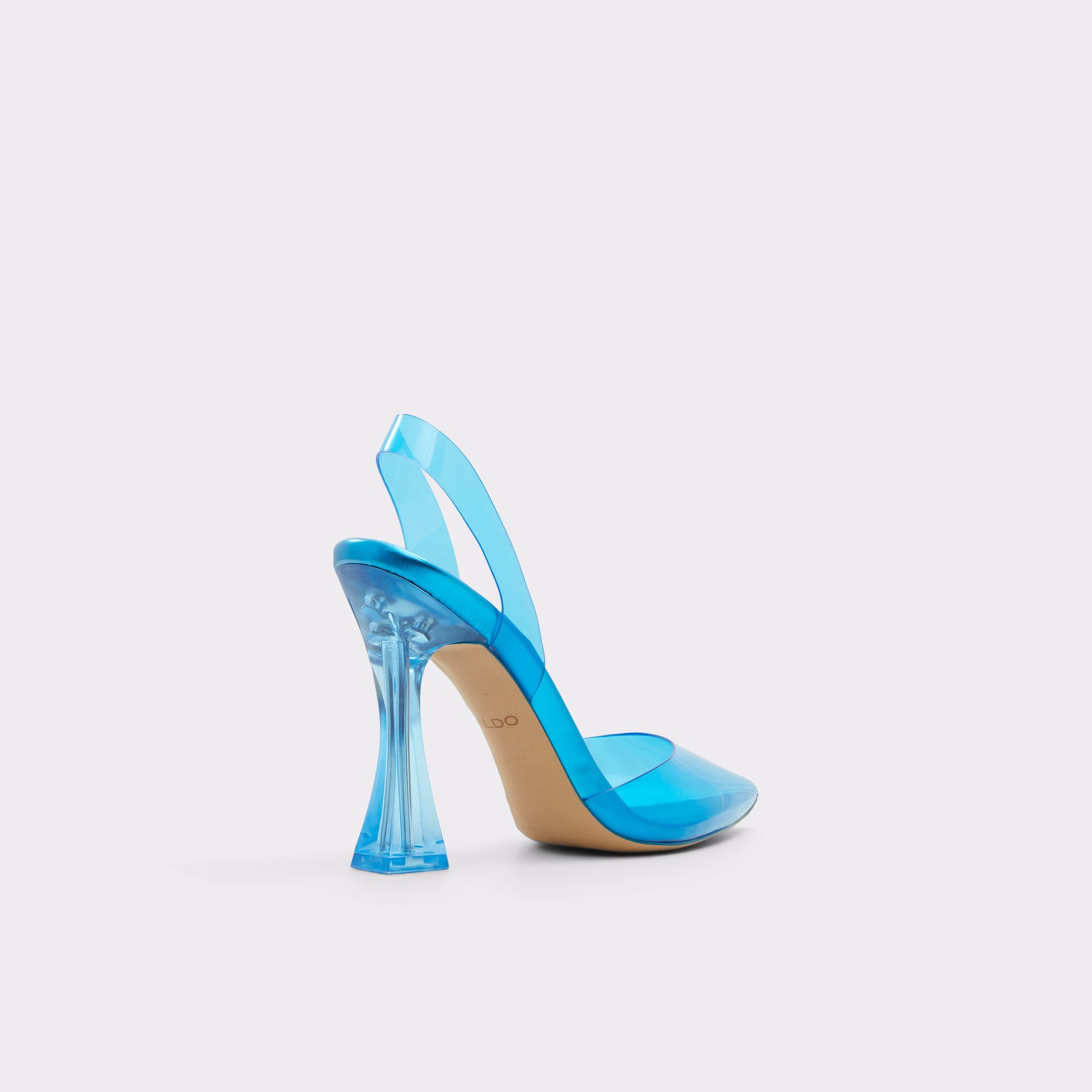Solanti Medium Blue Women Block Heels