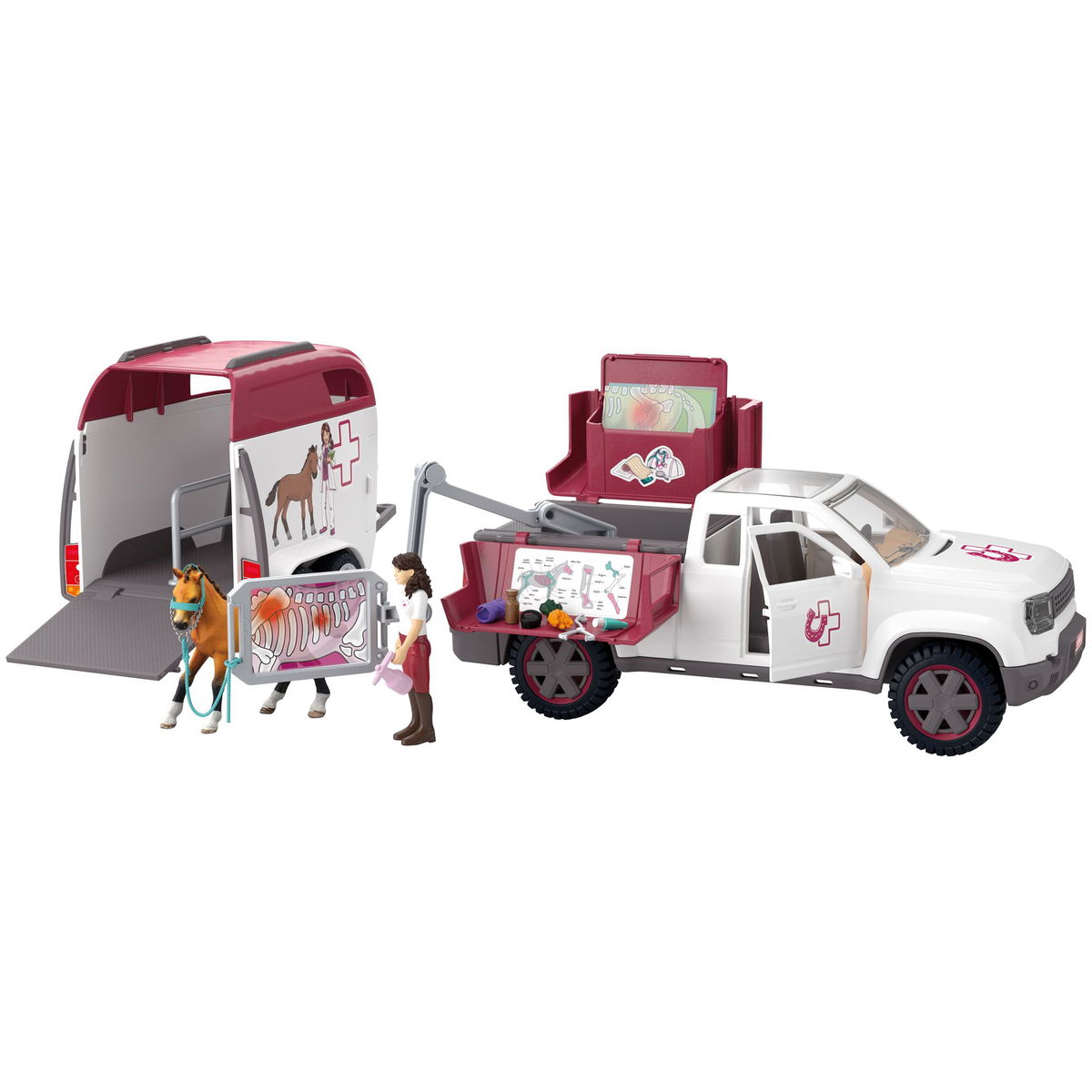 SchleichSchleich   Mobile Tierärztin mit Anhänger