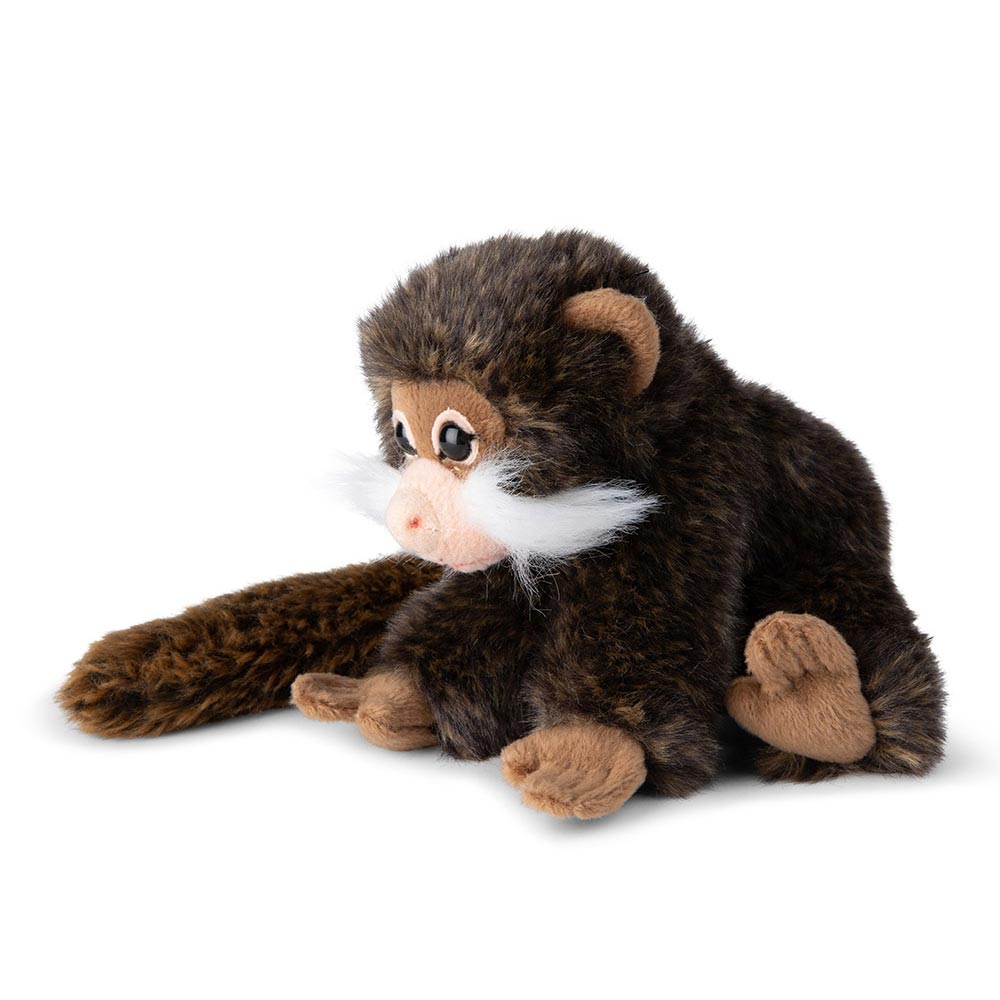WWF - Plüschtier - Bartäffchen [Saguinus] (18cm) lebensecht Kuscheltier Stofftier Plüschfigur
