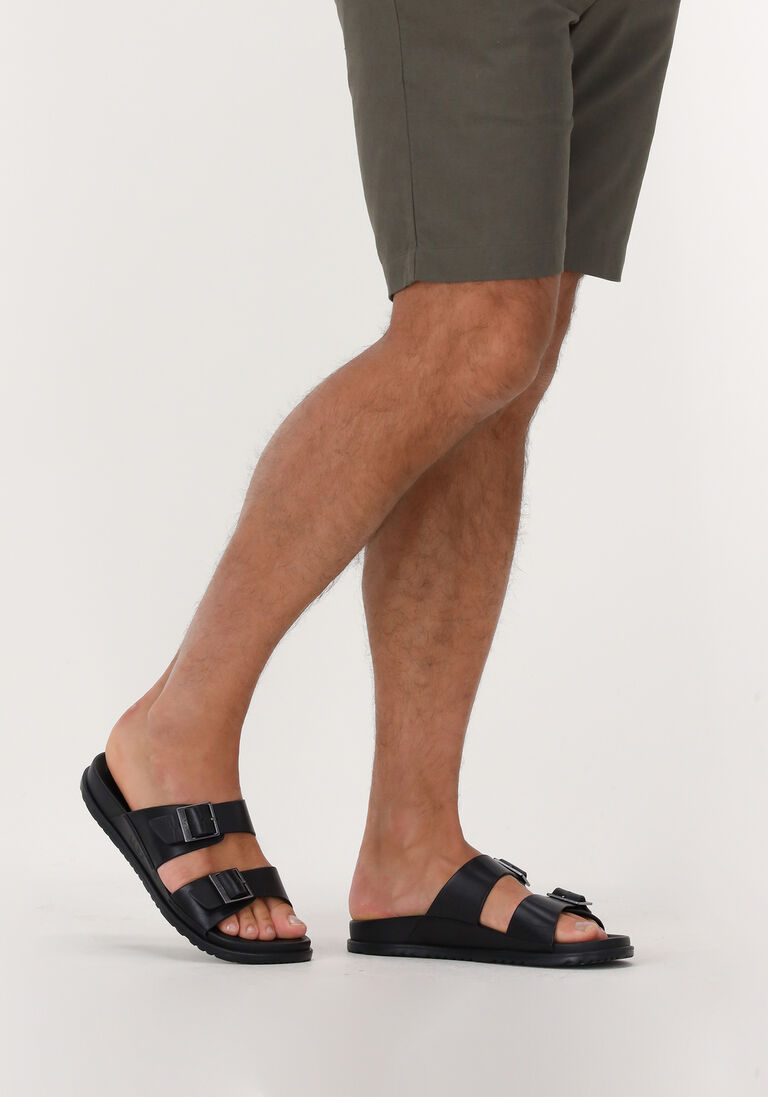UGG zwarte ugg slippers m wainscott buckle slide