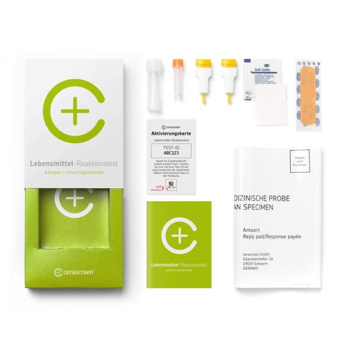 Sunday Natural Products  Lebensmittel-Reaktionstest