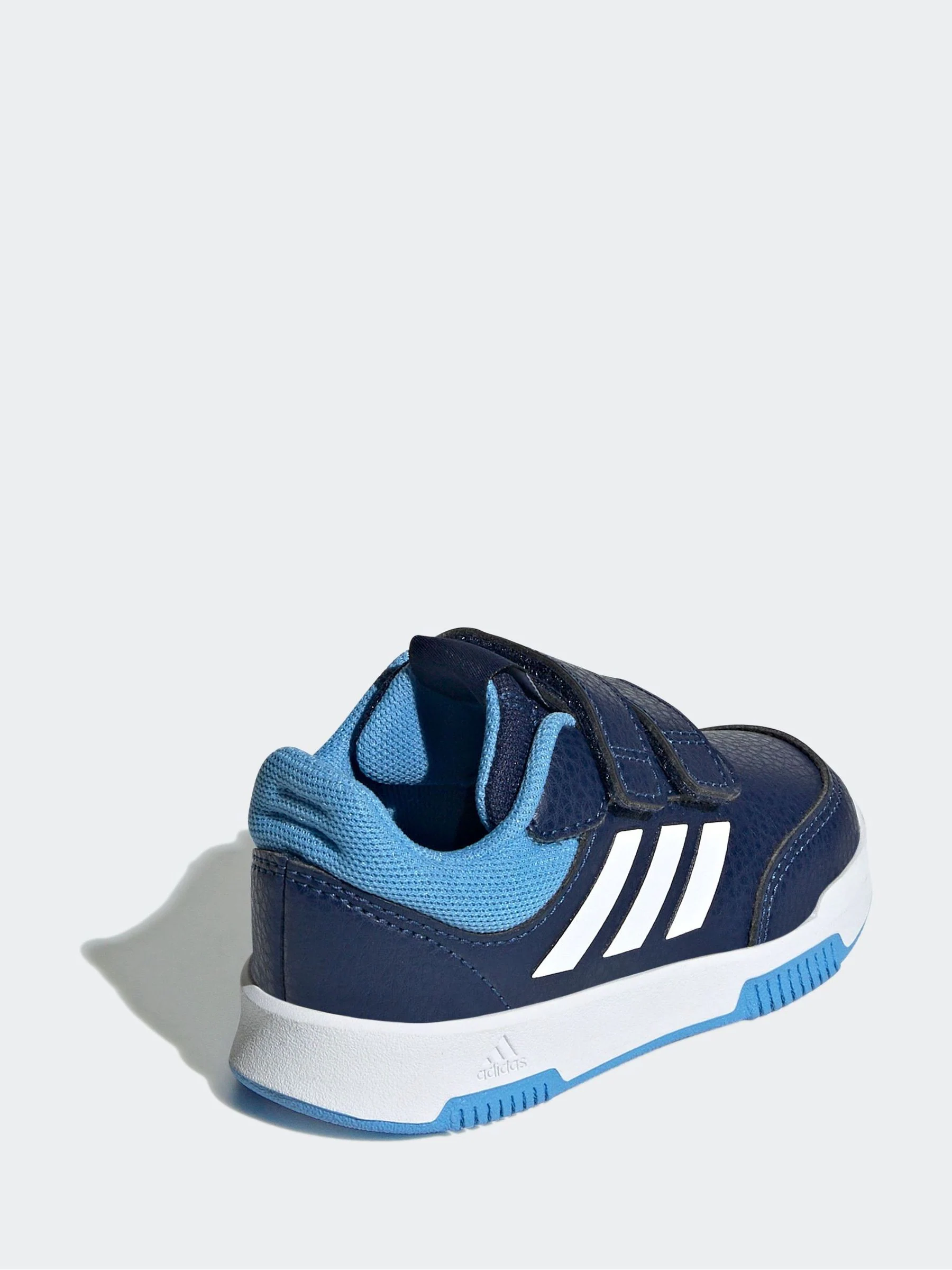 Marineblauw/blauw - adidas Tensaur babysneakers met klittenbandsluiting