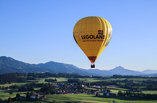 Ballonfahrt in Seeg im Allgäu als Geschenkidee