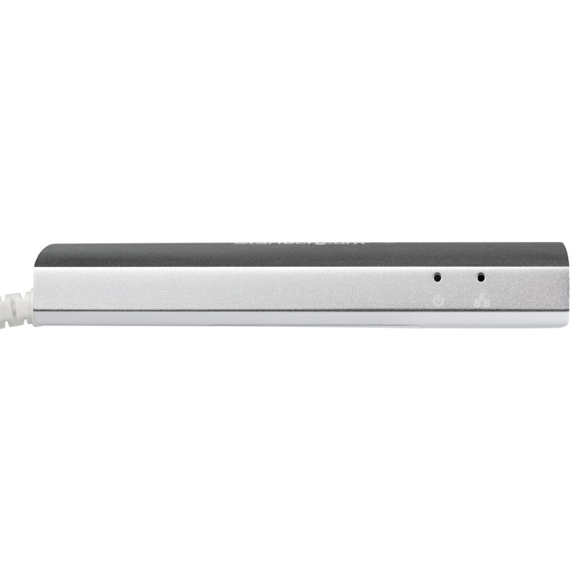 StarTech.com Hub USB à 3 Ports avec Ethernet, USB-A, Gigabit Ethernet/GbE, USB 5Gbps, Design Robuste, Alimentation par Bus, Hub USB 3.0 Portable pour Ordinateur Portable