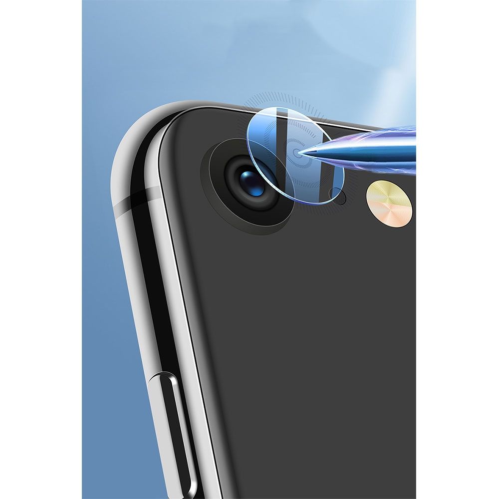 (3er Set) iPhone SE (2022/2020) / 8 / 7 Kamera Panzer Glas