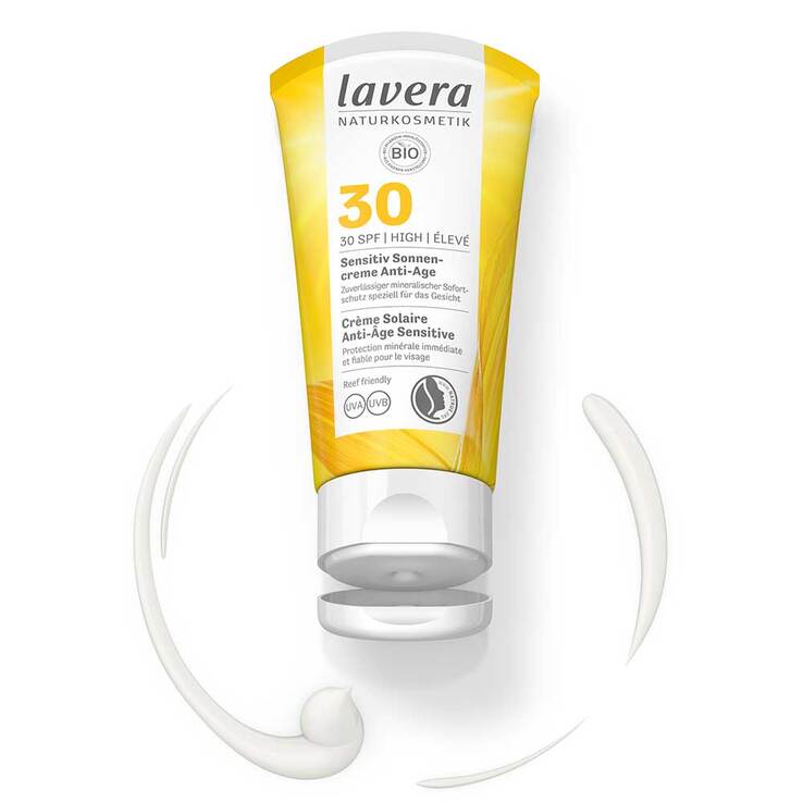 Lavera sensitiv Sonnencreme anti-age LSF 30, 50 ml