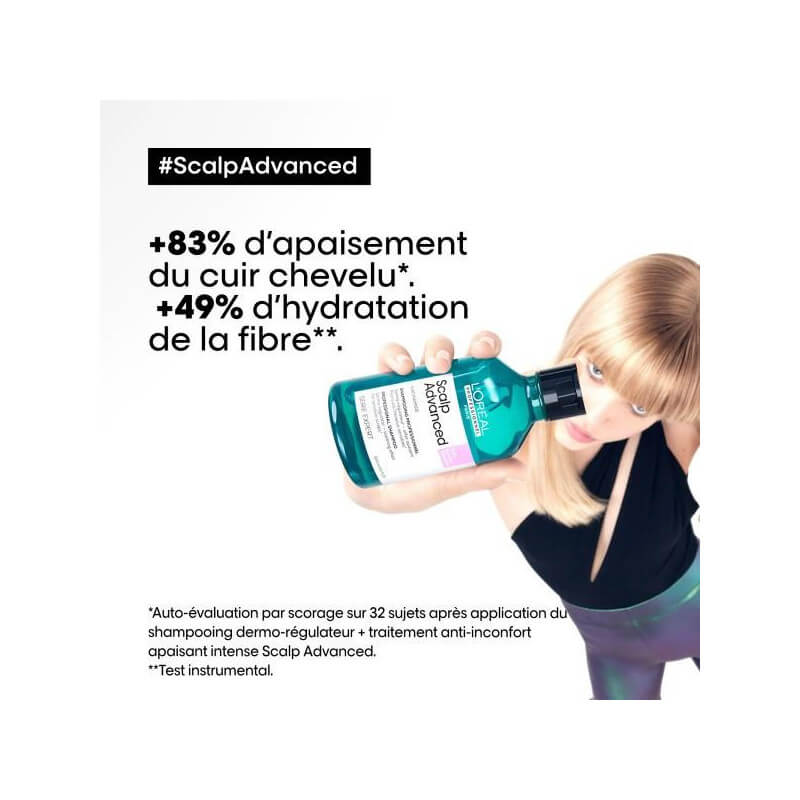 Shampooing dermo-régulateur Scalp Advanced L'Oréal Professionnel 300ML Rechargeable