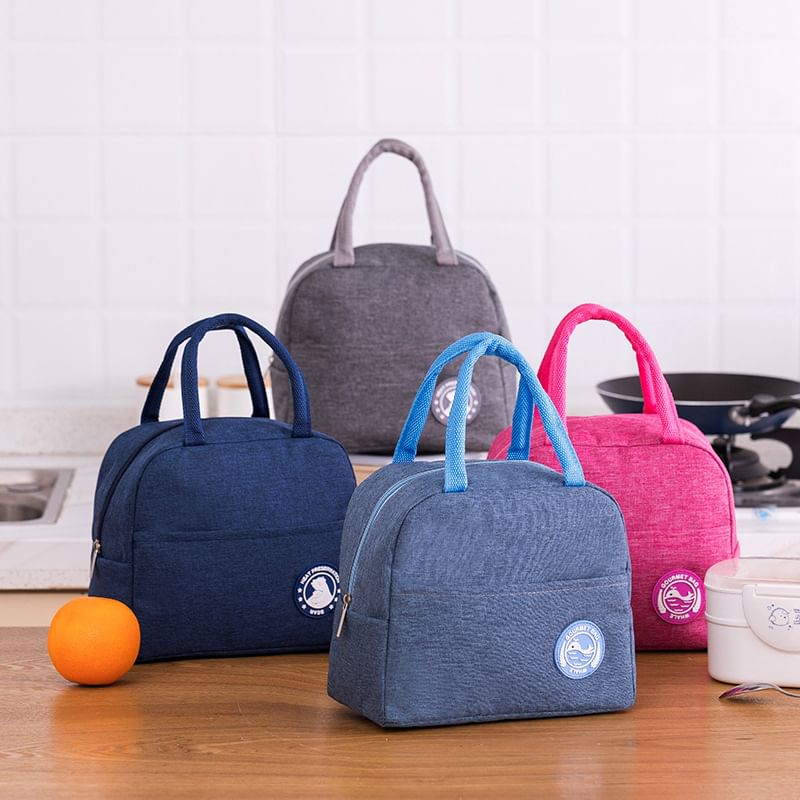 School Time - Geïsoleerde lunchtas met dierenapplicatie (verschillende ontwerpen)