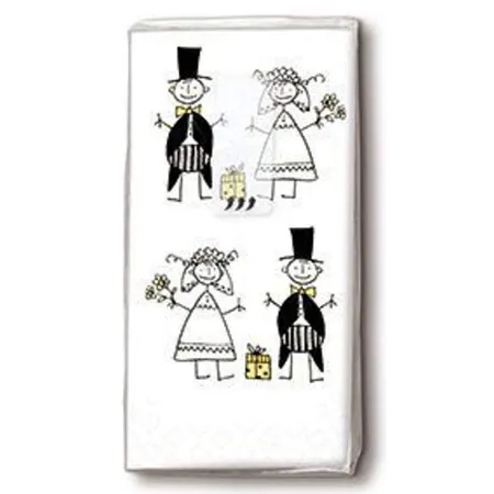 Paper+Design Motiv Taschentuch Hochzeit